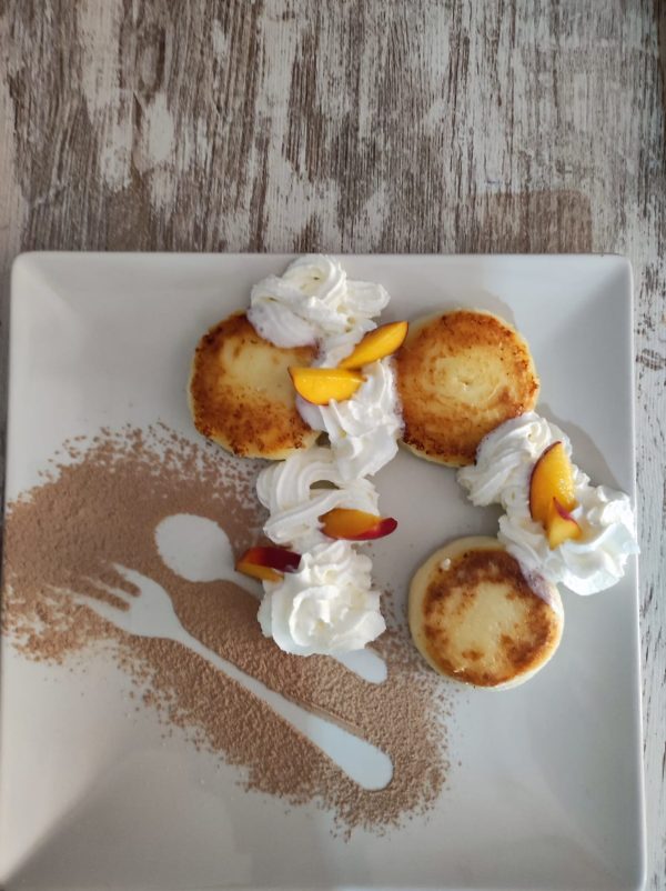 Сырники со сливками (3 шт.)